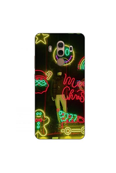 OEM Husa compatibila cu Huawei Mate 10 Pro Silicon Gel Tpu Model Craciun Vitr...
