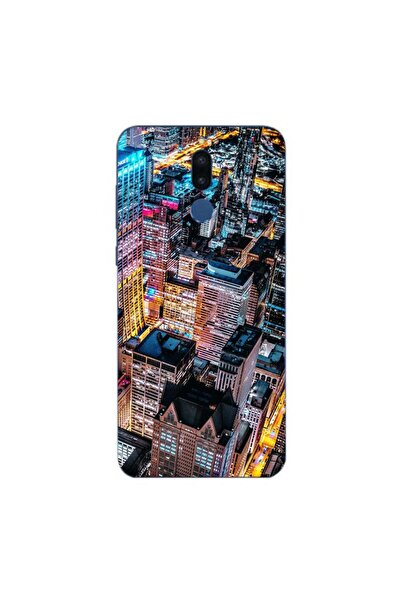 OEM Husa compatibila cu Huawei Mate 10 Lite Silicon Gel Tpu Model Night City