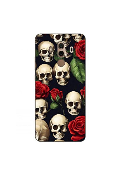 OEM Husa compatibila cu Huawei Mate 10 Pro Silicon Gel Tpu Model Skulls and R...