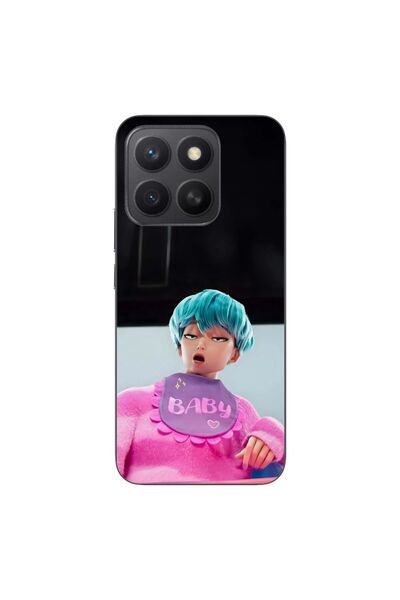 OEM Husa compatibila cu Honor X8c Silicon Gel Tpu Model KPop Demon Hunters Sa...