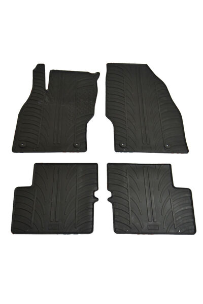 Gledring Set covorase auto din cauciuc Opel Corsa E 2014-10.2019 (5 usi), Neg...