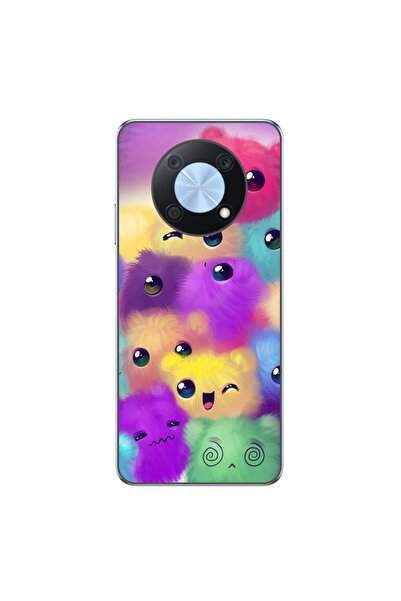 OEM Husa compatibila cu Huawei Nova Y90 Silicon Gel Tpu Model Pufosi Colorati