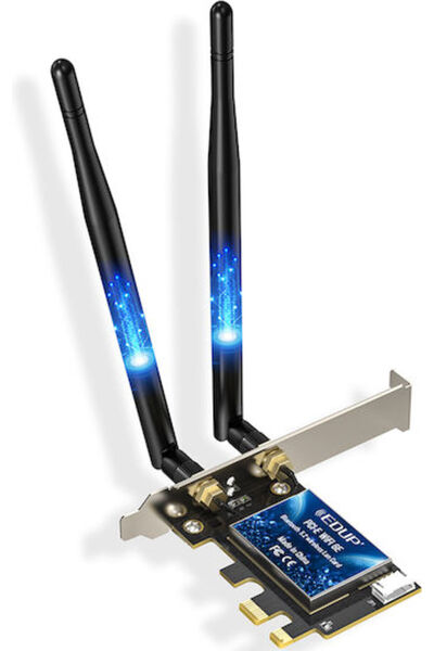 EDUP Κάρτα Ασύρματης Επικοινωνίας M.2 (574Mbps) Κάρτα PCI-e Κωδικός: EP-9651GS