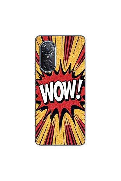 OEM Husa compatibila cu Huawei Nova 9 SE Silicon Gel Tpu Model Comic Book WOW...