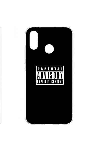 OEM Husa compatibila cu Huawei P20 Lite Silicon Gel Tpu Model Parental Advisory