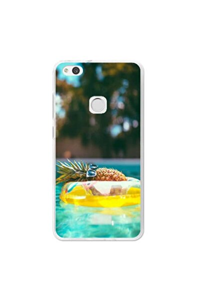 OEM Θήκη συμβατή με Huawei P10 Lite Σιλικόνης Τζελ TPU Σχέδιο Χαλαρό Ανανά