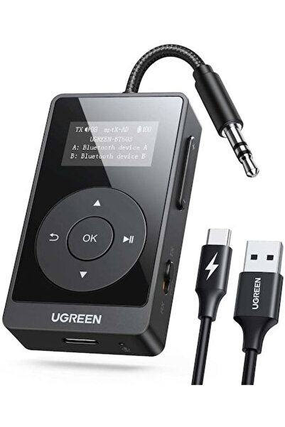 Ugreen Δέκτης Πομπός Bluetooth Bt503 45492 Μαύρο Κωδικός: 45492