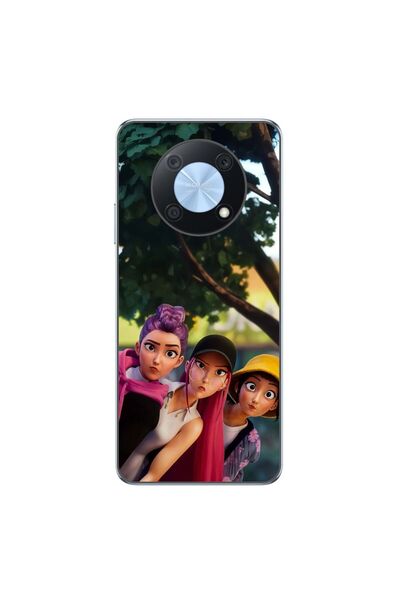 OEM Husa compatibila cu Huawei Nova Y90 Silicon Gel Tpu Model KPop Demon Hunt...