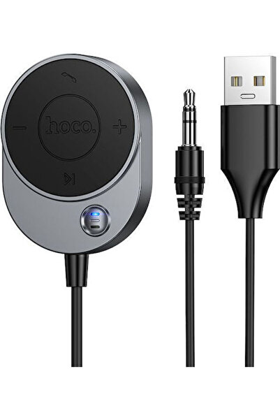 hoco. Ασύρματος Δέκτης Αυτοκινήτου Hoco Aux Bluetooth Καλώδιο Jack 3.5 χιλ. E...