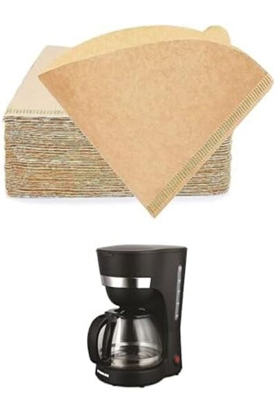 Generic V60 Coffee Filter Paper + Nikai Coffee Maker 1.25 Liter Capacity 750 ...