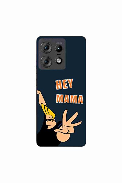 OEM Калъф, съвместим с Motorola Edge 50 Pro, силиконов гел TPU, с десен/надпи...