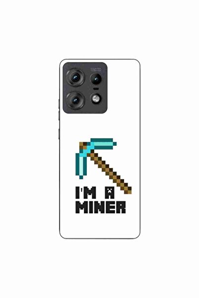 OEM Husa compatibila cu Motorola Edge 50 Pro Silicon Gel Tpu Model Minecraft ...