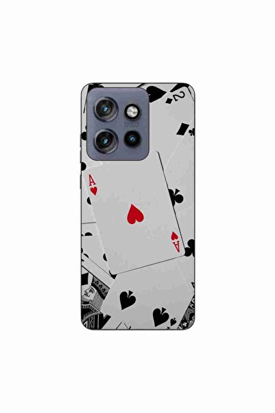 OEM Husa compatibila cu Motorola Edge 50 Neo Silicon Gel Tpu Model Carti Poker