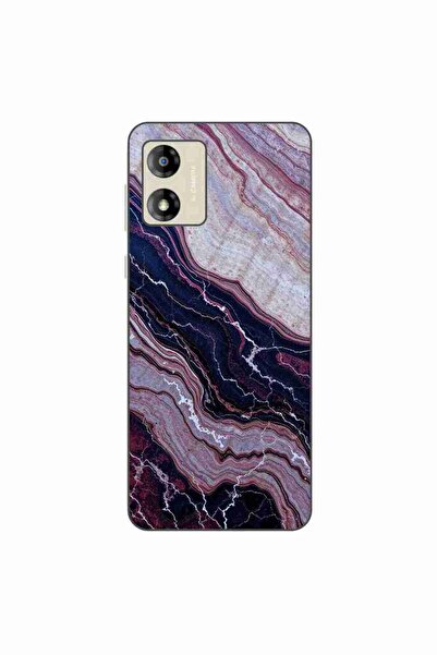 OEM Husa compatibila cu Motorola Moto E13 Silicon Gel Tpu Model Amethyst Sand...