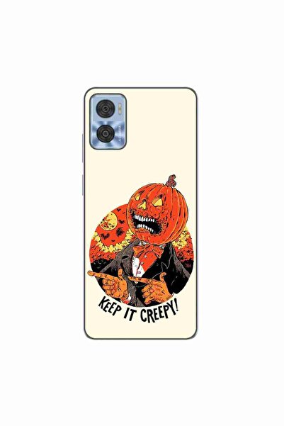 OEM Husa compatibila cu Motorola Moto E22, E22i Silicon Gel Tpu Model Hallowe...