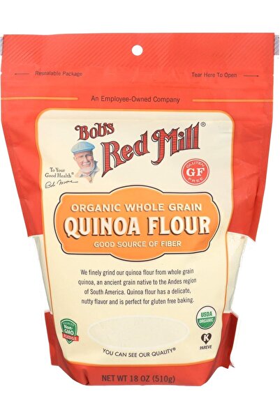 Bob's Red Mill , Organic, Whole Grain Quinoa Flour, 18 oz (510 g)