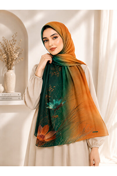 4seasons scarf طرحة كريب شيفون