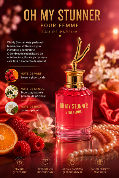 V.V LOVE Parfum Oh My Stunner Red Eau de Parfum 100 ml – Feminin, Elegant și ...