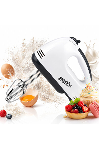 Gambino Mixer electric de mana, 300W, 7 Viteze, pentru oua, frisca, creme si ...