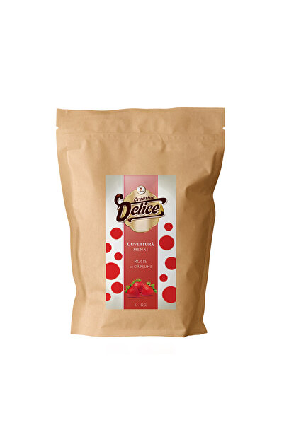Creative Delice Cuvertură Delice menaj – Rosie cu Căpșuni 1kg