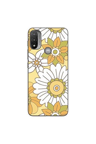 OEM Калъф, съвместим с Motorola Moto E20, силиконов гел TPU, с пастелен гради...