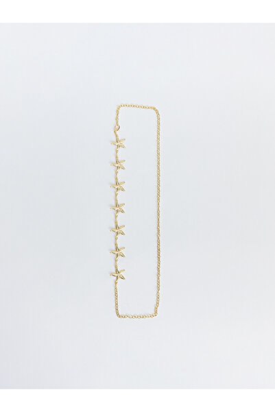 LC Waikiki Rmz Gi̇yi̇m Farkiyla Star Figured Women's Chain Belt