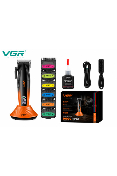 VGR Voyager VGR V-889C Professional Hair Clipper, 9000 RPM Motor, 2500 mAh Ba...