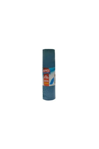 Egepack Top Bottom Set of 5 Rolls of Blue Household / Garbage Bags, Thick LDP...