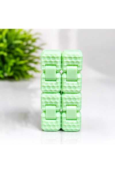 CELSEN HOME 1Pcs Phosphor Green Infinity Cube - Infinite Cube & Stress Cube - Moving Cube - Fidget Cube