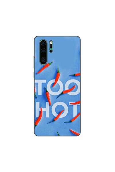 OEM Husa compatibila cu Huawei P30 Pro Silicon Gel Tpu Model Mesaj Too Hot