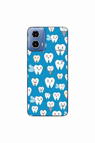 OEM Husa compatibila cu Motorola Moto G34 Silicon Gel Tpu Model Dentist Pattern