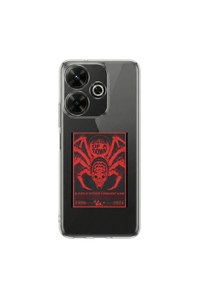 PPKin Redmi 13 Compatible Metal 19 Design Transparent Case