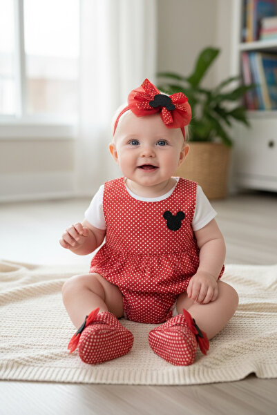 Defne Baby Booties Shoes Hairband