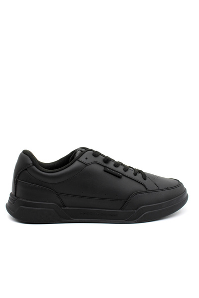 Tommy Hilfiger Ανδρικά Δερμάτινα Monotype Sneakers Μαύρα FM0FM05205-BDS