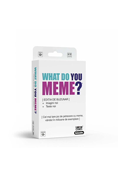 What Do You Meme , editia de buzunar - joc de petrecere, lb.romana