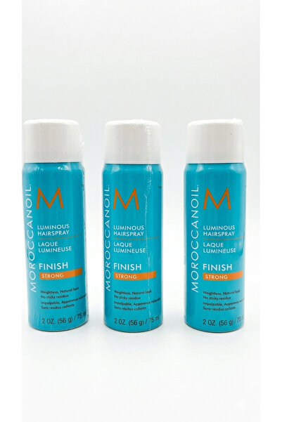 Moroccan Σετ Top Bottom 3x Moroccanoil Σπρέι Μαλλιών Ισχυρού Κρατήματος 75ml