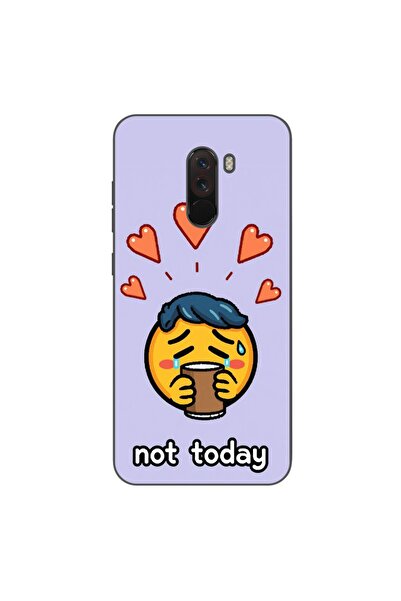 OEM Husa compatibila cu Xiaomi Pocophone F1 Silicon Gel Tpu Model Not Today