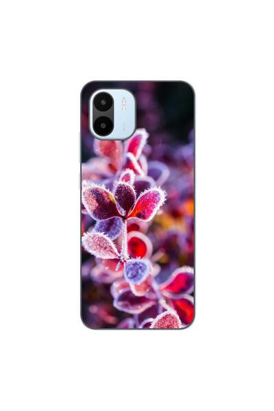 OEM Husa compatibila cu Xiaomi Redmi A1 Silicon Gel Tpu Model Flori Inghetate
