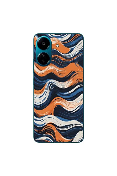 OEM Husa compatibila cu Xiaomi Redmi 13C 4G Silicon Gel Tpu Model Abstract Cr...