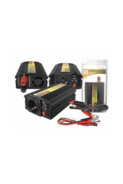 ALIEN Invertor de tensiune 12 V 300 W cu 2 porturi USB