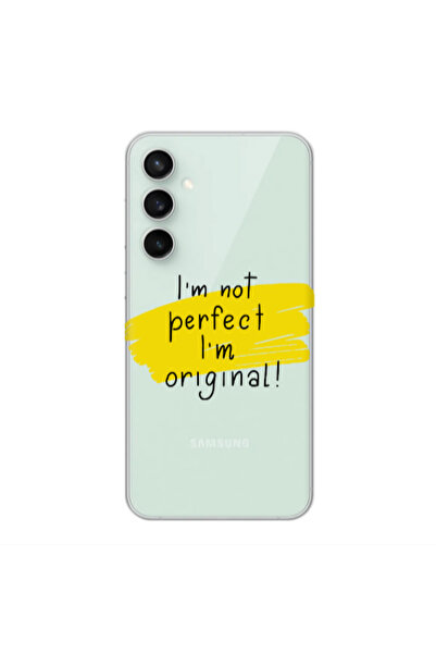 Other Samsung S24 Plus I m not perfect Transparent Silicone TPU Θήκη