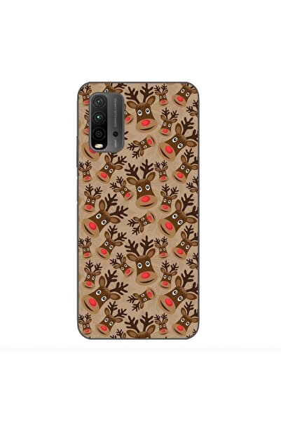 OEM Case compatible with Xiaomi Redmi 9T Silicone Gel Tpu Christmas Rudolf Pa...