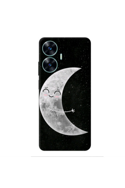 Other Realme C55 Half Moon Transparent Silicone TPU Θήκη