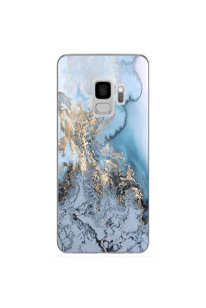 Other Samsung S9 Plus Marble Gold Design Transparent Silicone TPU Θήκη