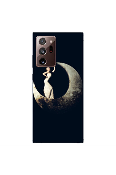 Other Samsung Note 20 Plus Woman in moon Transparent Silicone TPU Θήκη
