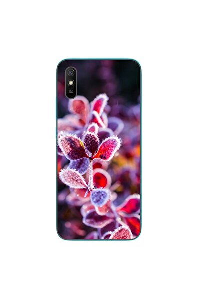 OEM Case compatible with Xiaomi Redmi 9A Silicone Gel Tpu Pattern Frozen Flowers