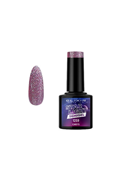 Elixir STAR LIGHT SEMI GEL (ΗΜΙΜΟΝΙΜΟ ΒΕΡΝΙΚΙ) -1259 (CAREYS) 8ML