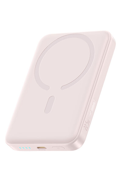 Baseus Εξωτερική μπαταρία EnerFill FM11 Magnetic 10.000 mAh, 22,5W, Roz