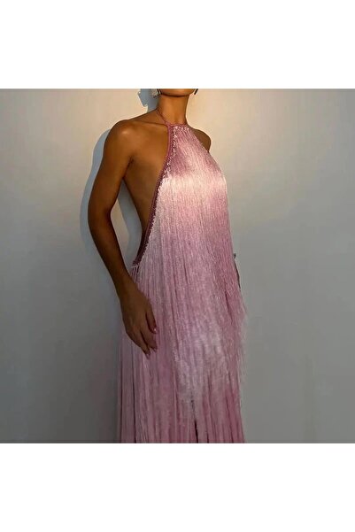 Divanni Atelier Pinkish Gece Elbisesi