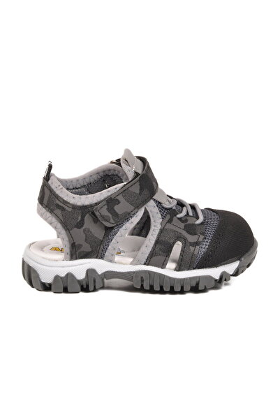 AYAKMOD Black Camouflage Velcro Orthopedic Baby Sandals 26A78 B